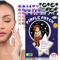 Colorful Hydrocolloid Pimple Patches with Stars